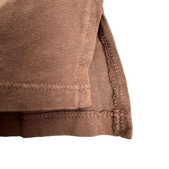 Zara Girls Long Sleeve Brown Tee size 6 NEW - Picture 3 of 6